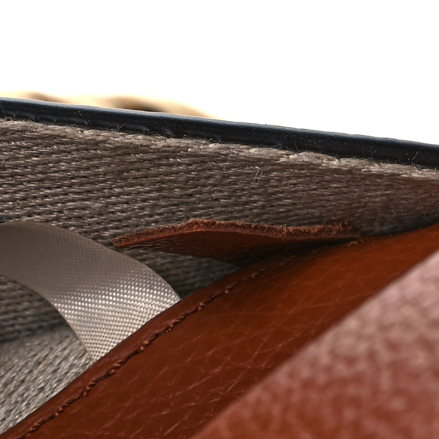 Raffia Small Grain Calfskin Medium Marcie Basket Tan