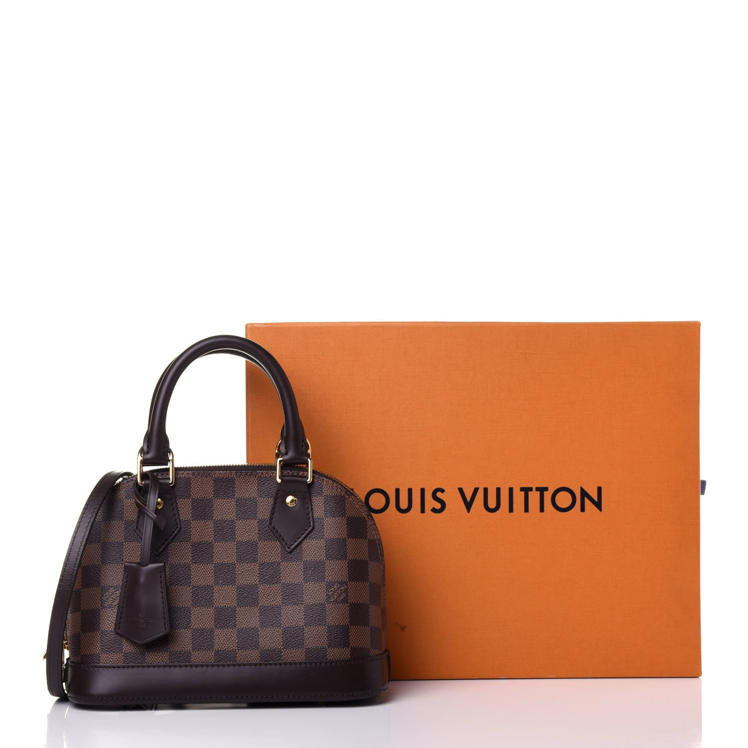 Louis Vuitton Damier Ebene Alma BB 13 of 13