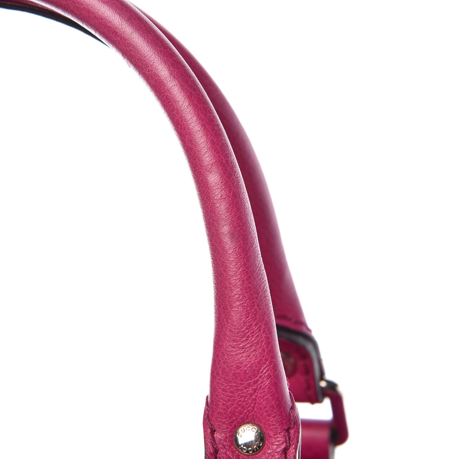Gucci Guccissima Neoprene Techno Tag Medium Boston Magenta 18 of 20