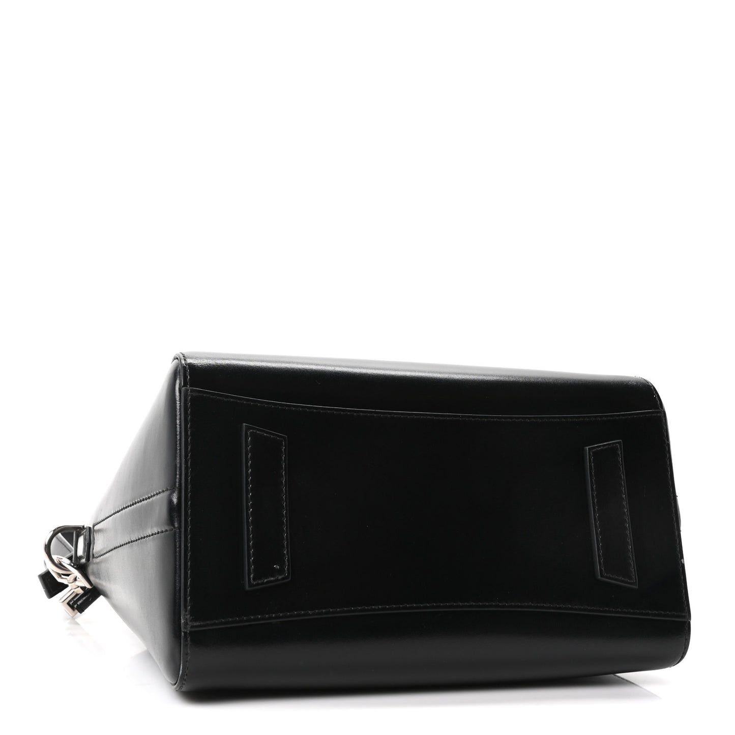Shiny Lord Calfskin Medium Antigona Black