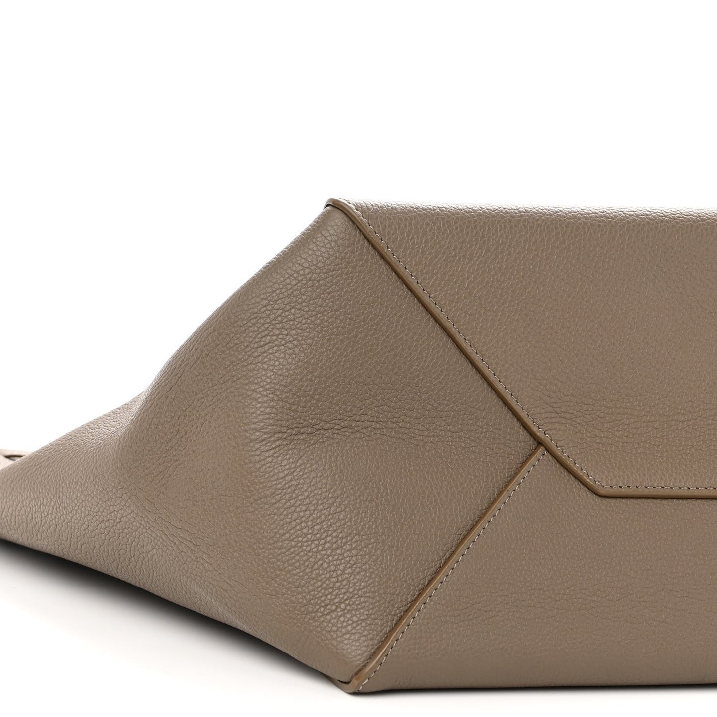 Soft Grained Calfskin Small Belt Cabas Phantom Taupe