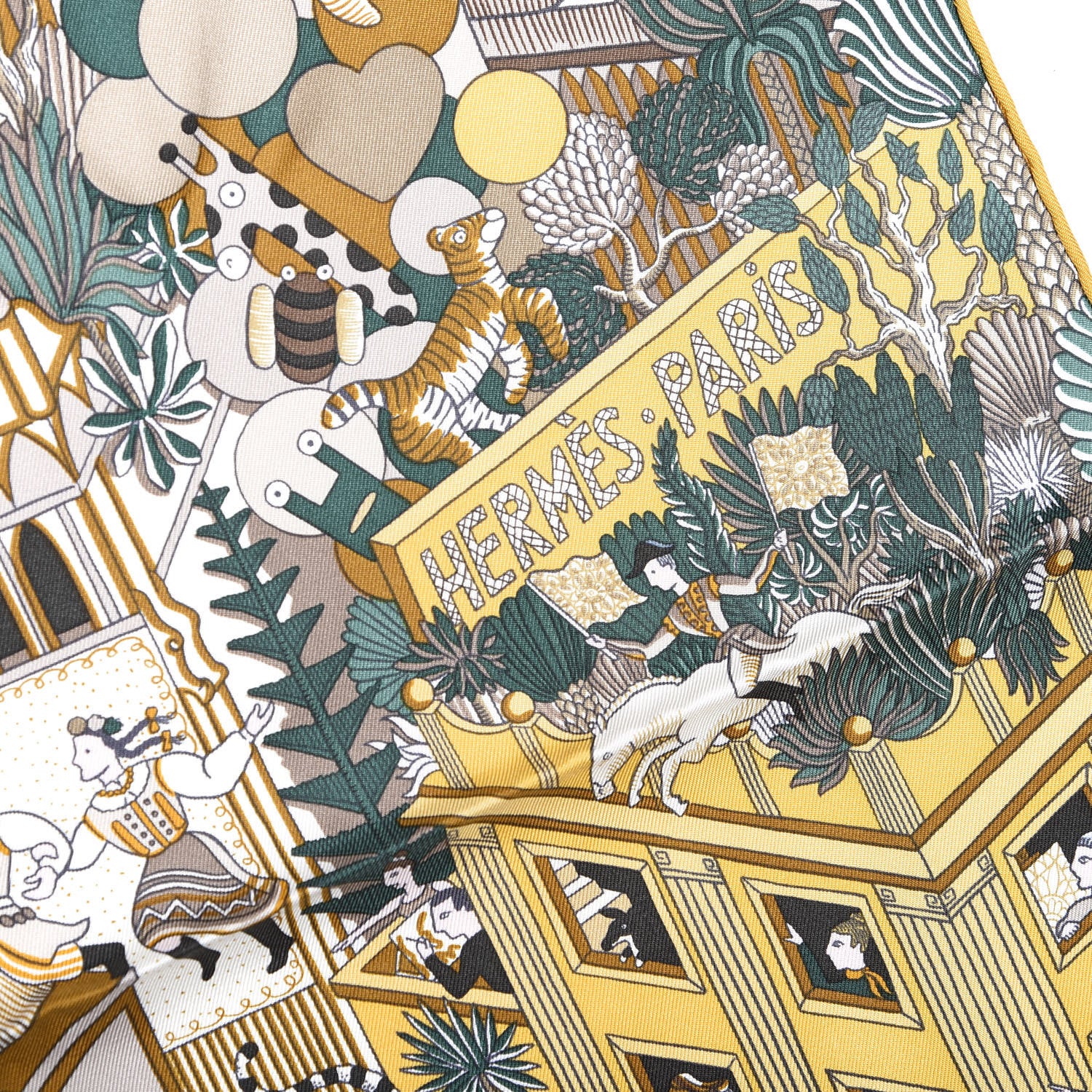 Hermes Silk Animapolis Scarf 90 3 of 6