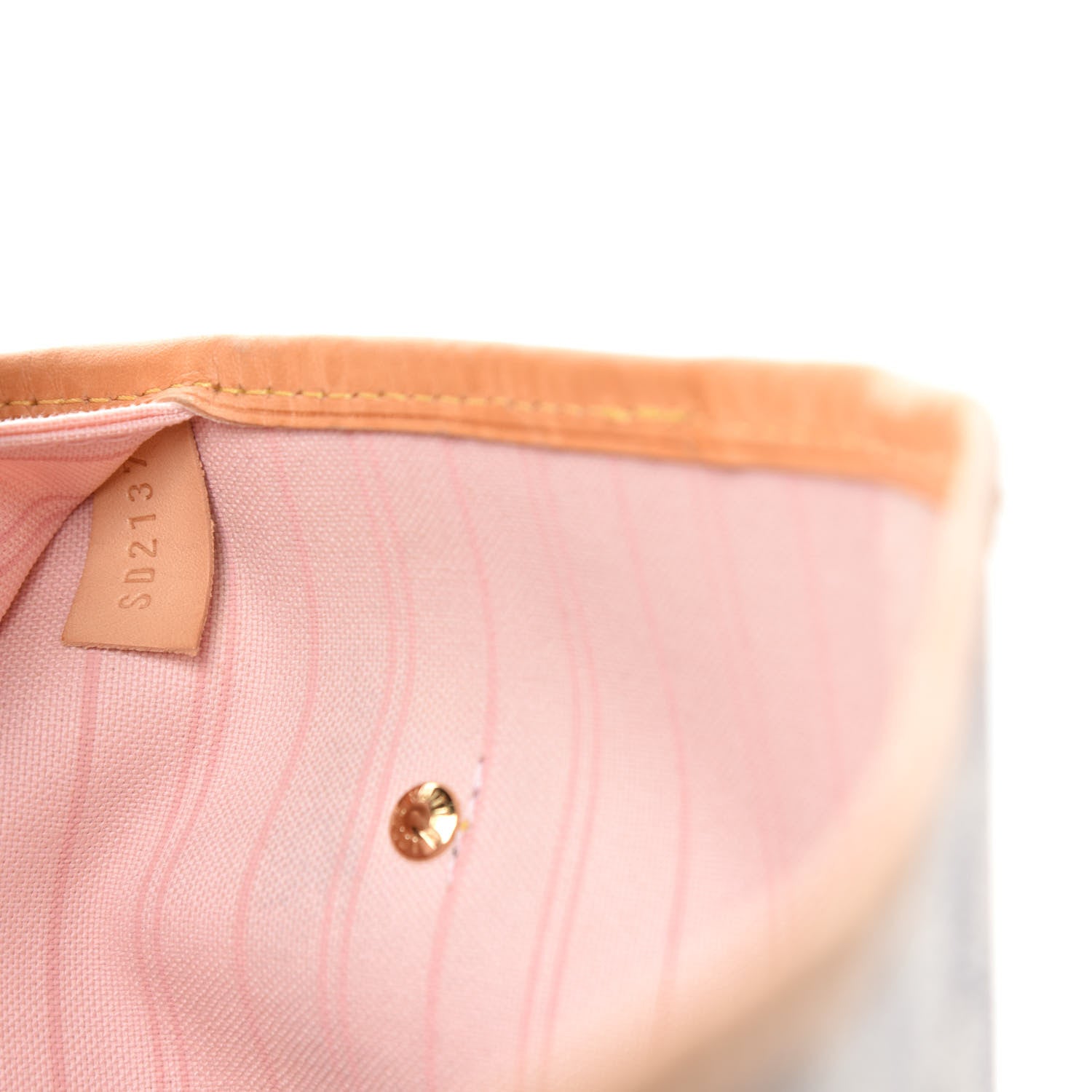 Louis Vuitton Damier Azur Neo Neverfull MM Rose Ballerine 11 of 12