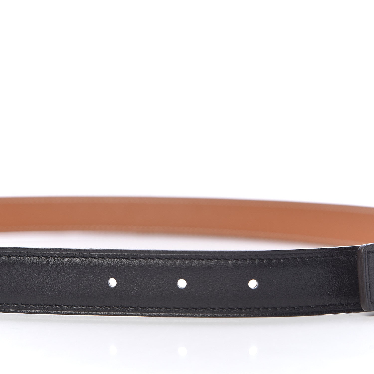 Hermes Swift Epsom 24mm Mini Constance H Belt 90 Black Gold 6 of 7