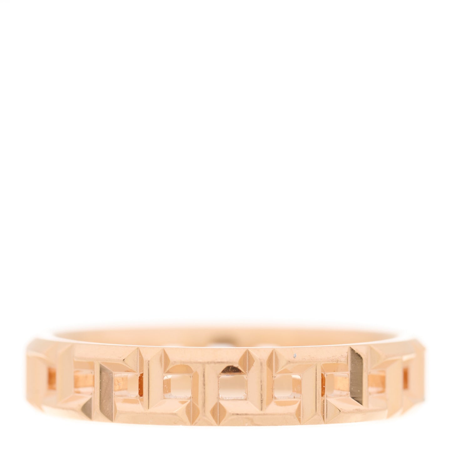 18K Rose Gold Narrow T True Ring 47 4