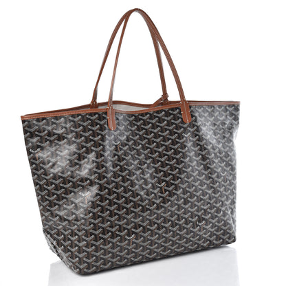 Goyard Goyardine Saint Louis GM Black Gold 3 of 8