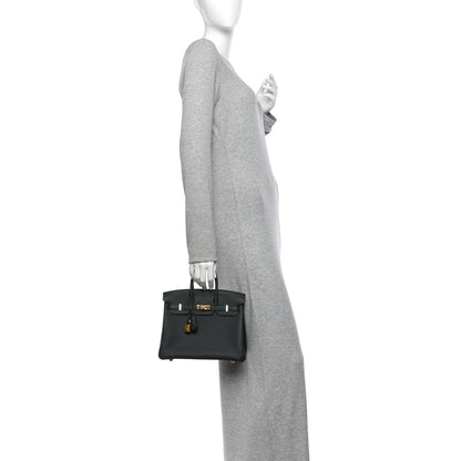 Hermes Togo Birkin 25 Vert Fonce 2 of 10