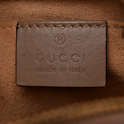 Gucci Calfskin Matelasse Mini GG Marmont Chain Shoulder Bag Porcelain Rose 6 of 15