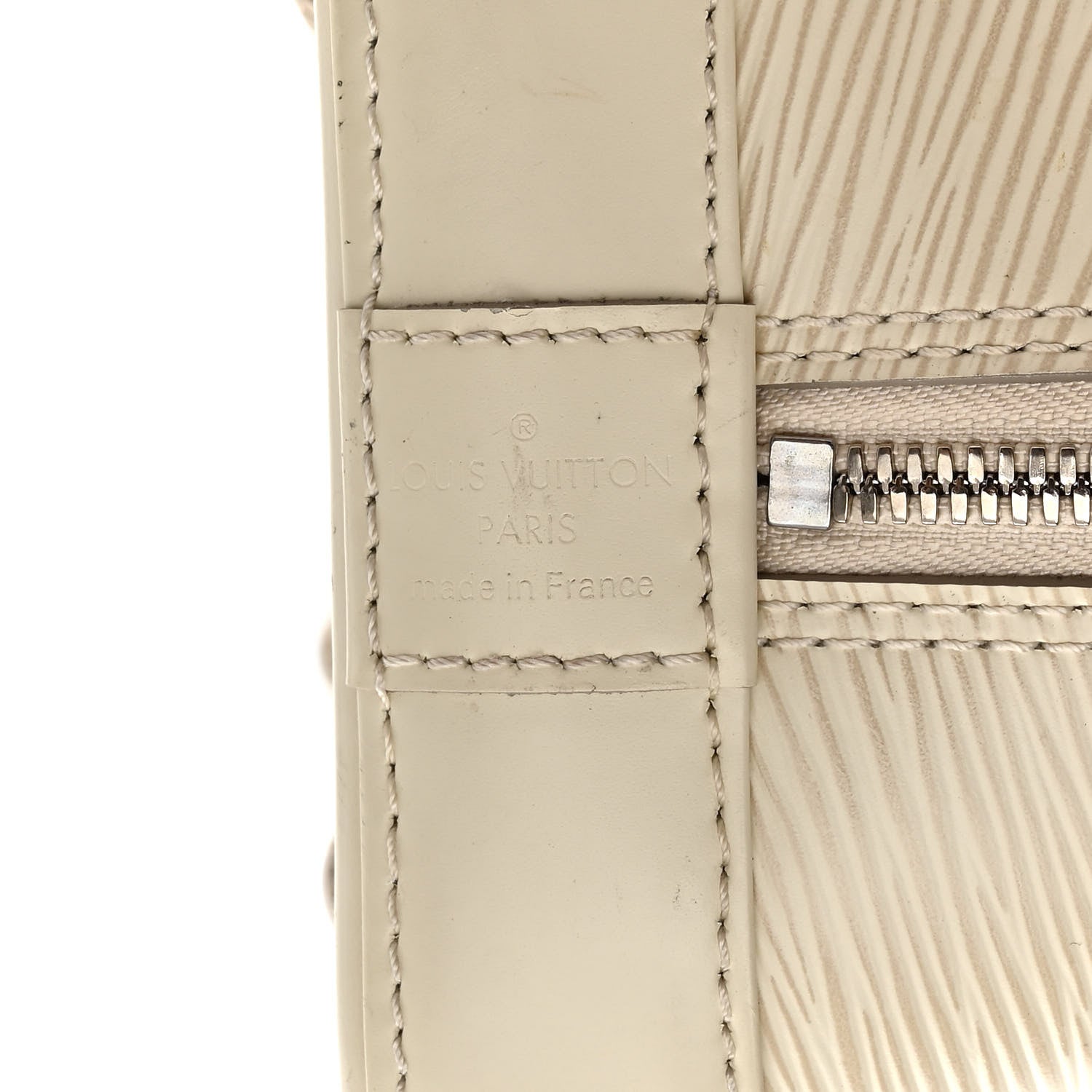 Louis Vuitton Epi Alma PM Ivory 6 of 13