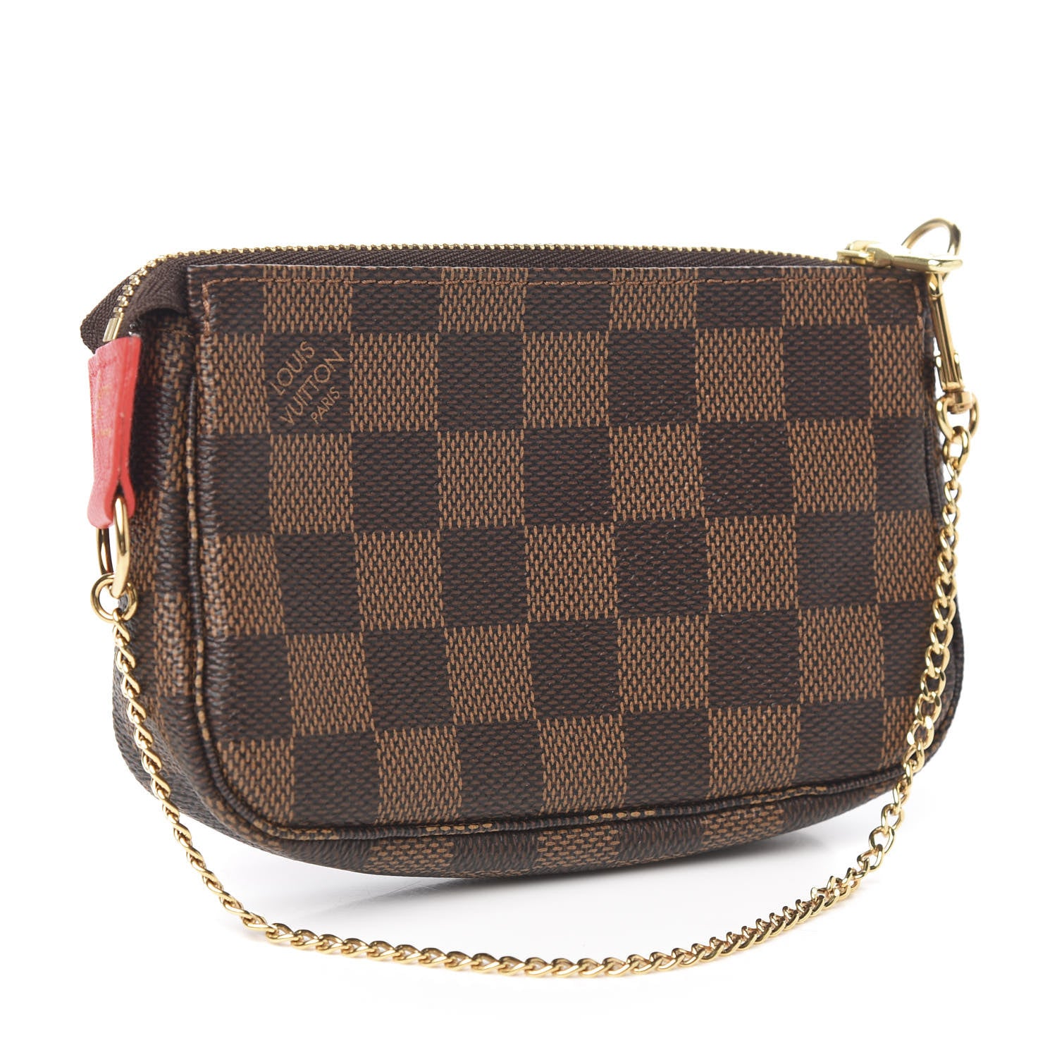 Louis Vuitton Damier Ebene 2016 Christmas Animation Mini Pochette Accessories 2 of 6