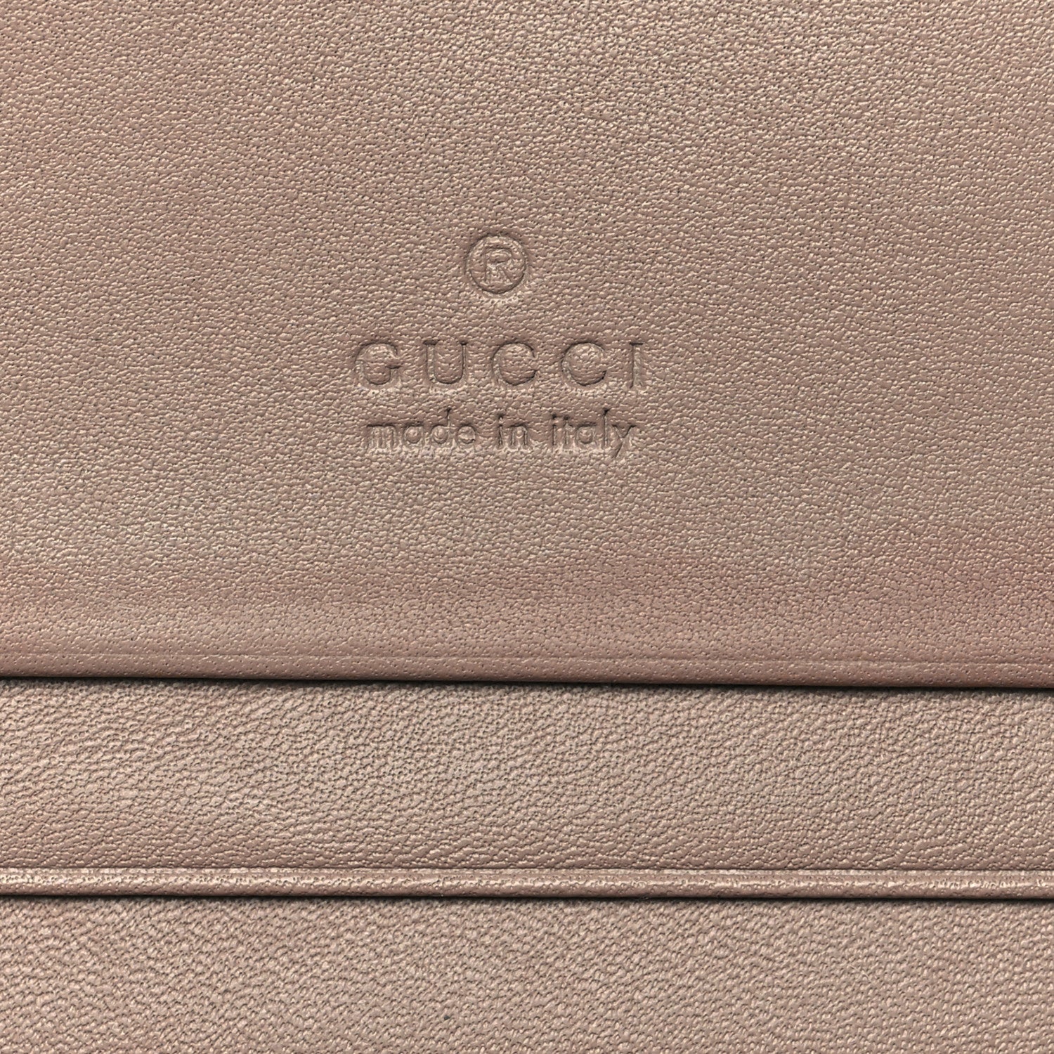 Gucci Calfskin Matelasse GG Marmont Card Case Wallet Porcelain Rose 6 of 12