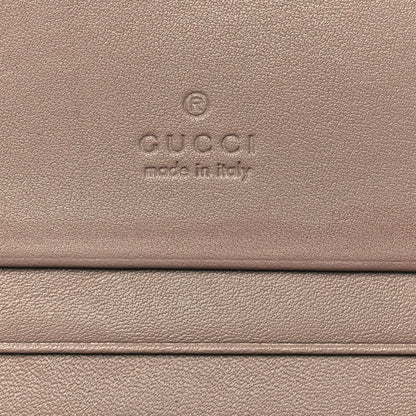 Gucci Calfskin Matelasse GG Marmont Card Case Wallet Porcelain Rose 6 of 12