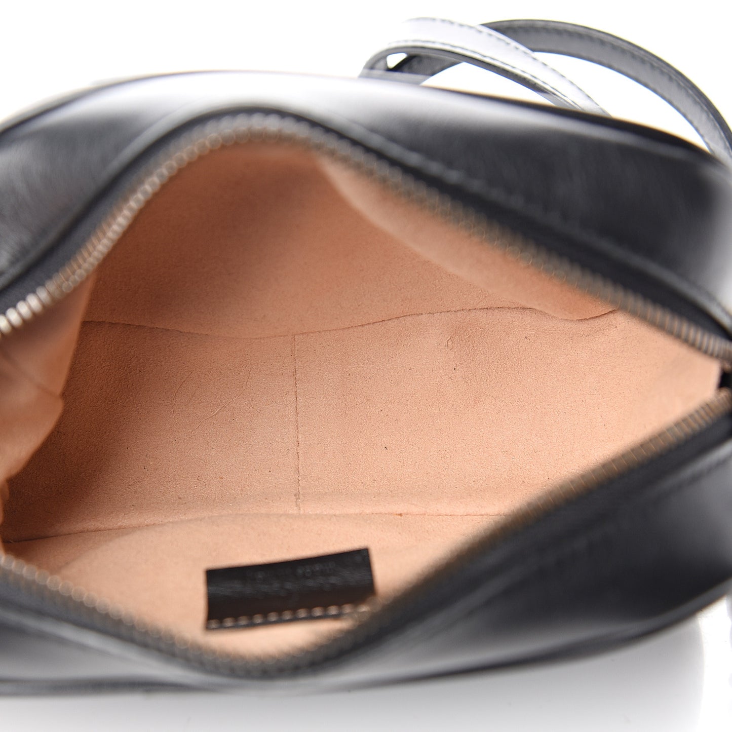 Calfskin Matelasse Mini GG Marmont Chain Shoulder Bag Black