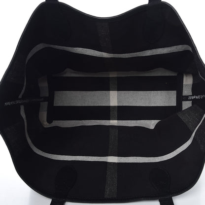 Burberry Coated Canvas Medium Reversible Doodle Tote Black 5 of 15