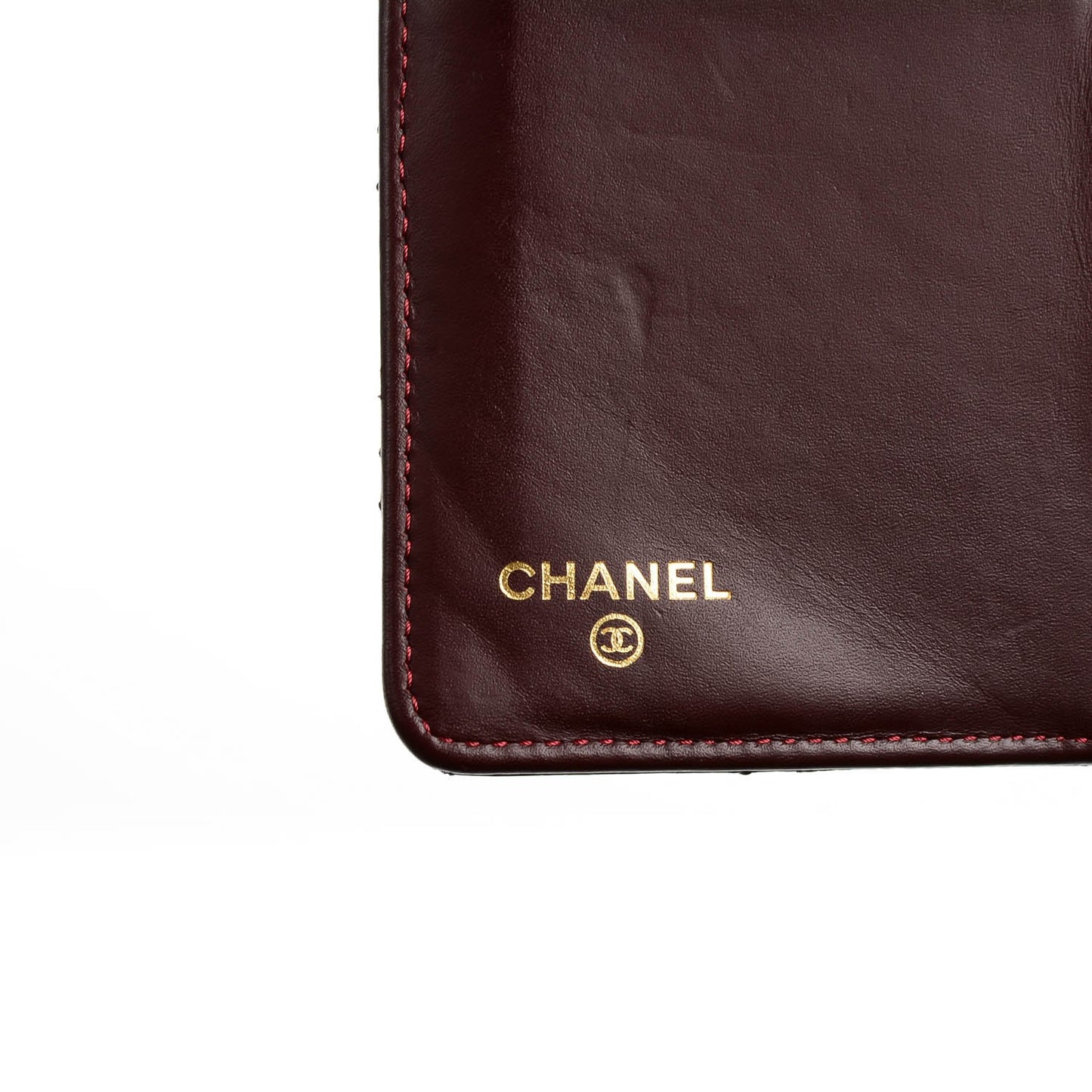 Caviar Quilted Yen Wallet Black
