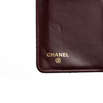 Chanel Caviar Quilted Yen Wallet Black 6 of 8