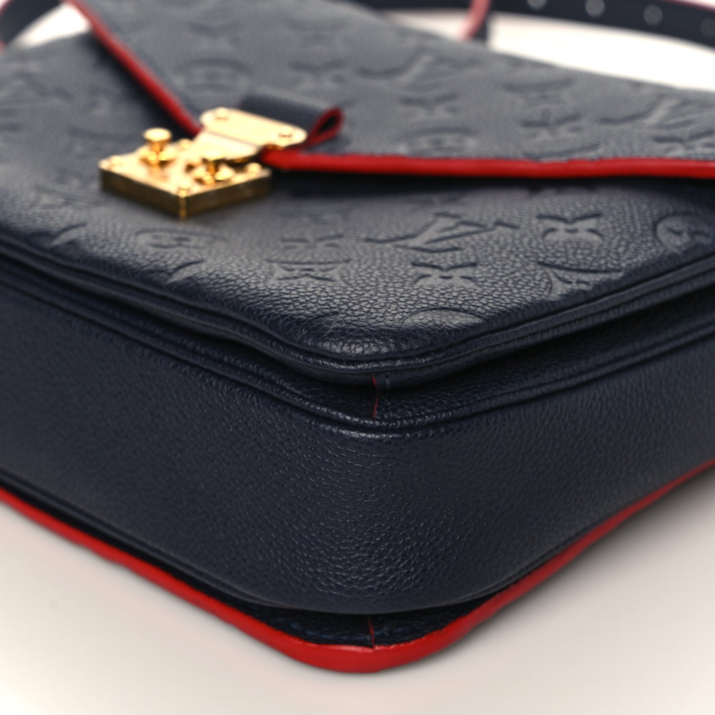 Empreinte Pochette Metis Marine Rouge