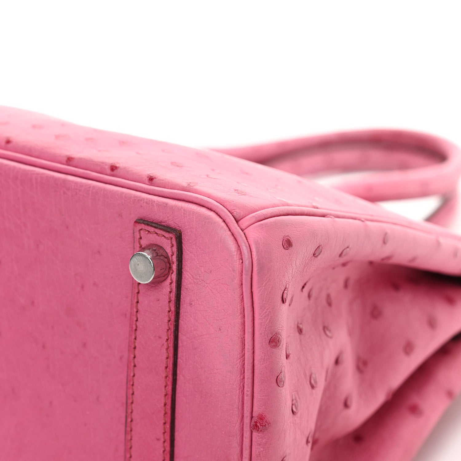 Hermes Ostrich Birkin 30 Fuchsia 10 of 14