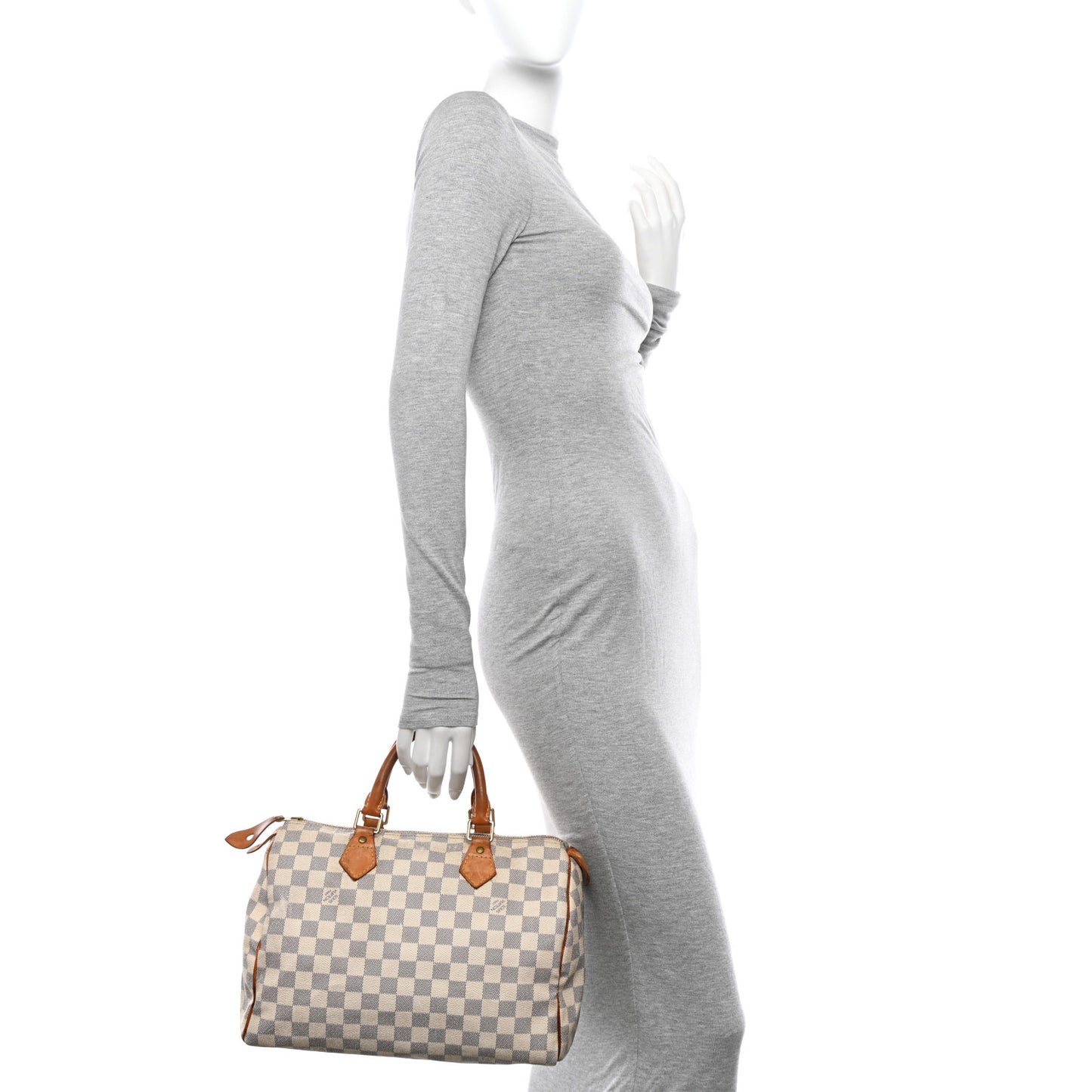 LOUIS VUITTON Damier Azur Speedy 30