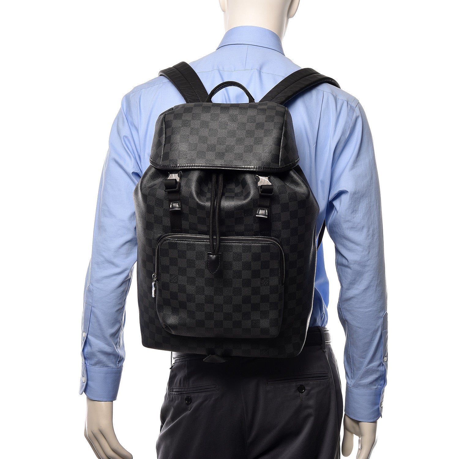 Louis Vuitton Damier Graphite Zack Backpack 2 of 9