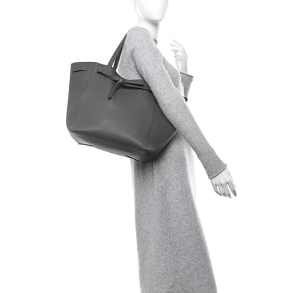 Celine Soft Grained Calfskin Medium Belt Cabas Phantom Grey 2 of 10