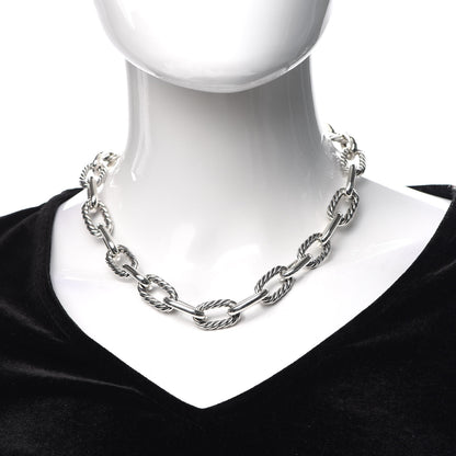 David Yurman Sterling Silver 14mm Madison Chain Necklace 2 of 5