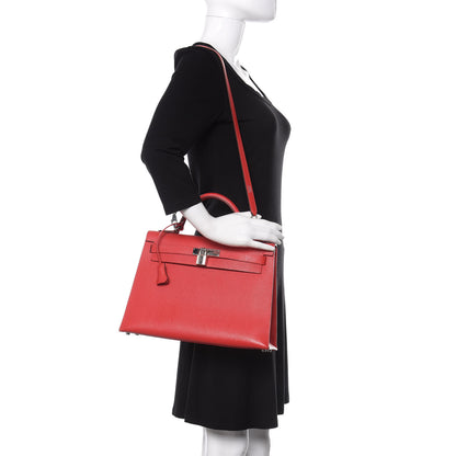 Hermes Epsom Kelly Sellier 32 Bougainvillea 2 of 12