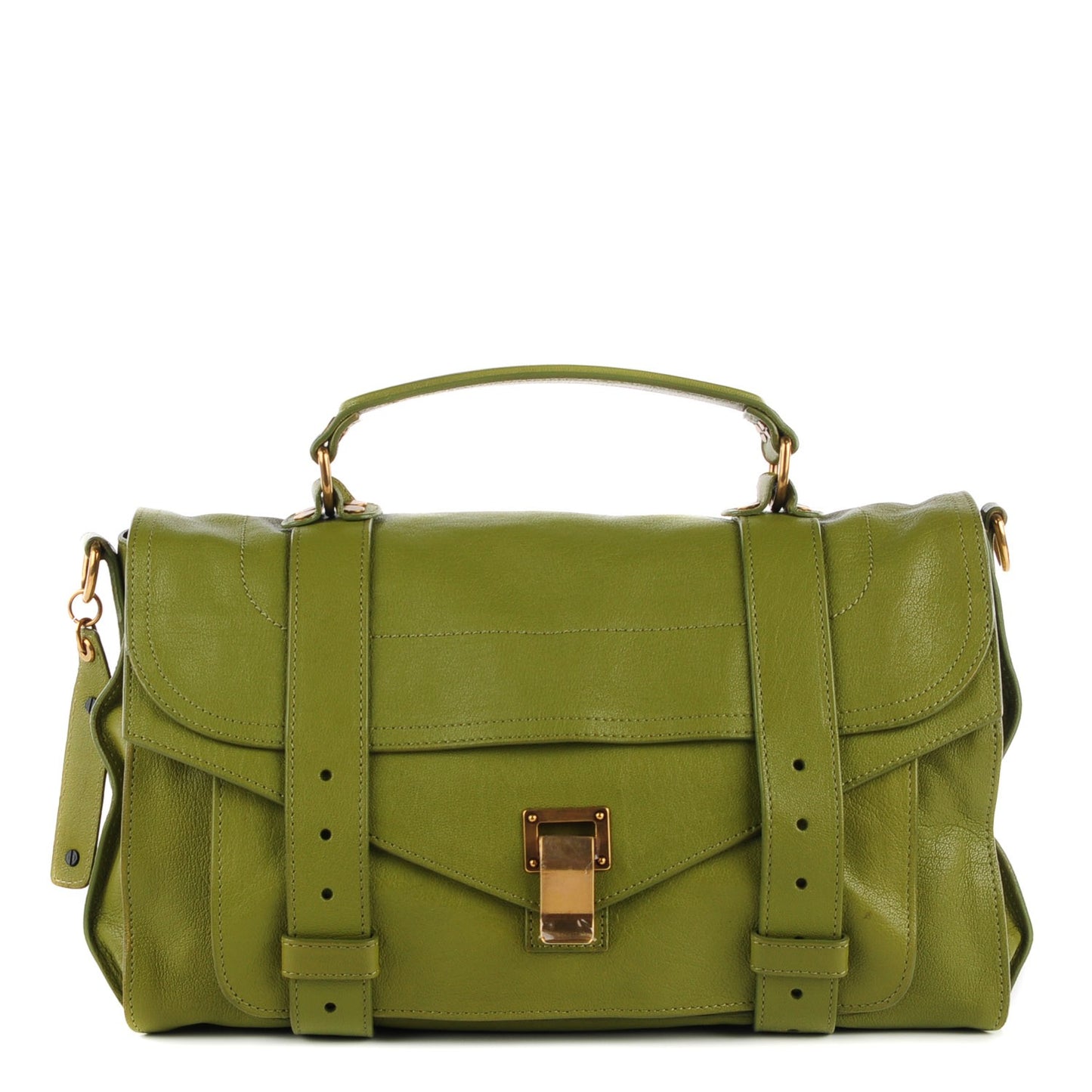 Lambskin Medium PS1 Satchel Olive