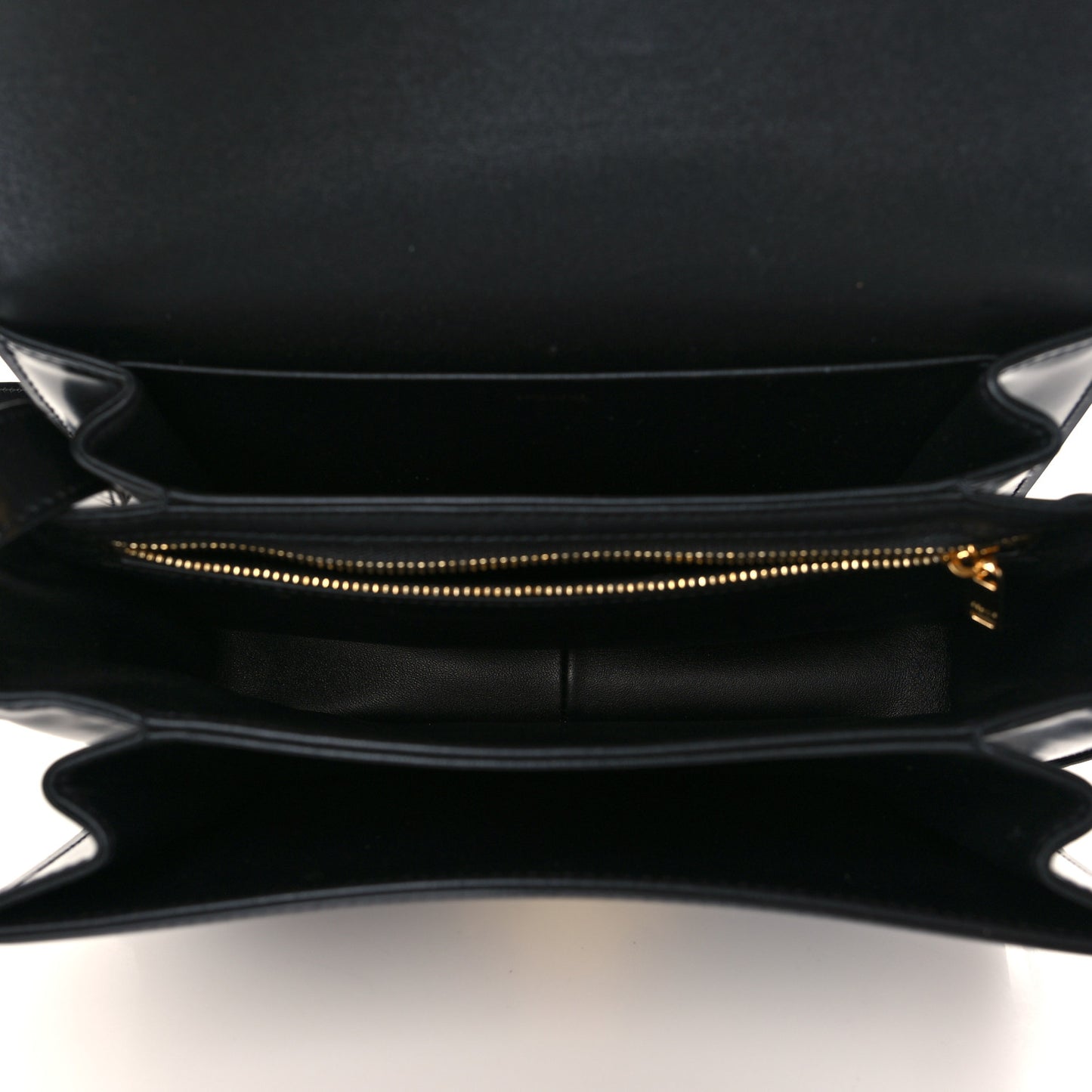 Shiny Calfskin Teen Triomphe Black