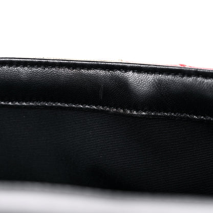 Saint Laurent Metallic Calfskin Matelasse Chevron Monogram Medium College Satchel Multicolor 12 of 17