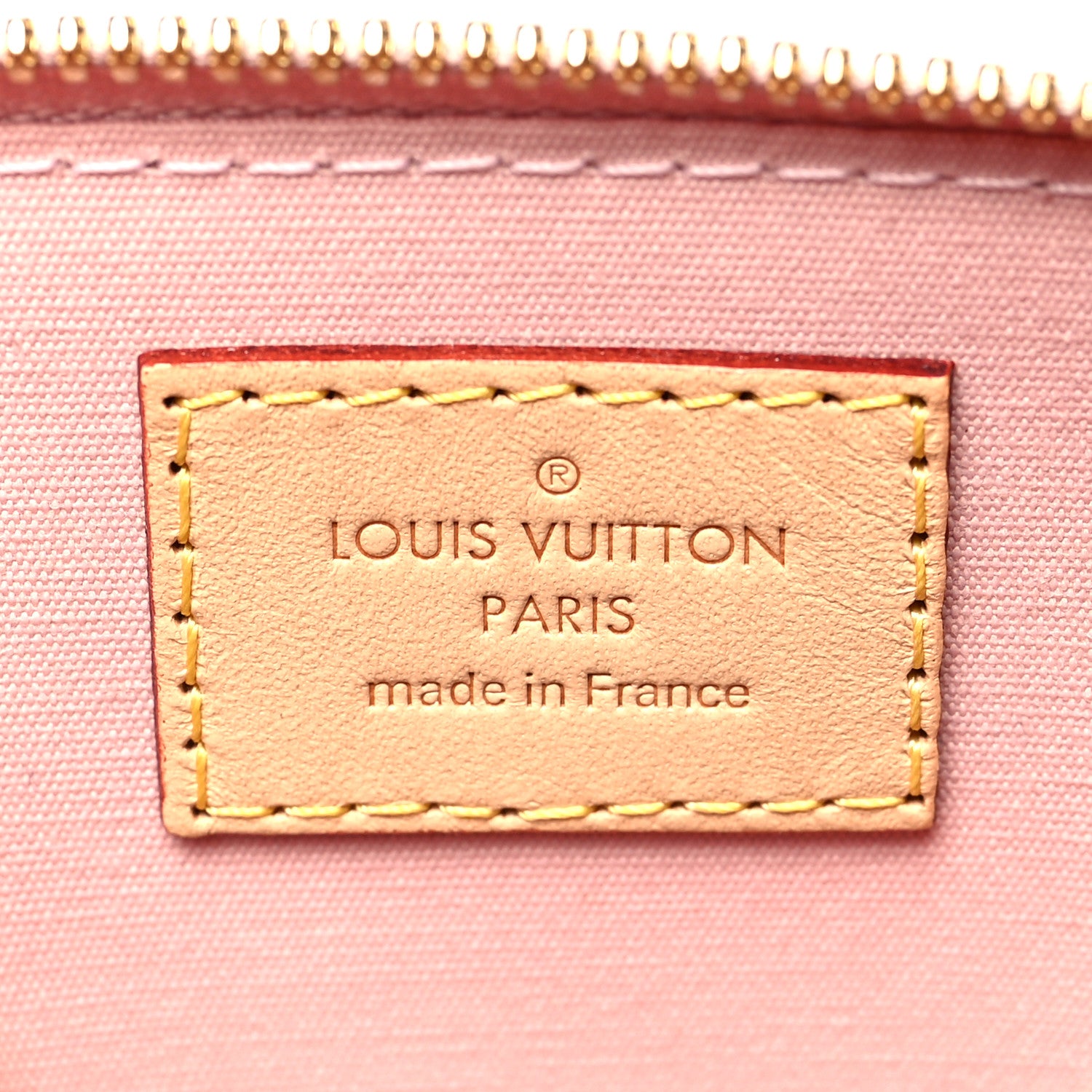 Louis Vuitton Vernis Alma BB Rose Ballerine 6 of 9