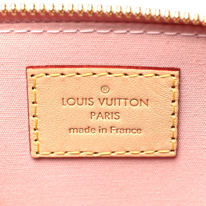 Louis Vuitton Vernis Alma BB Rose Ballerine 6 of 9