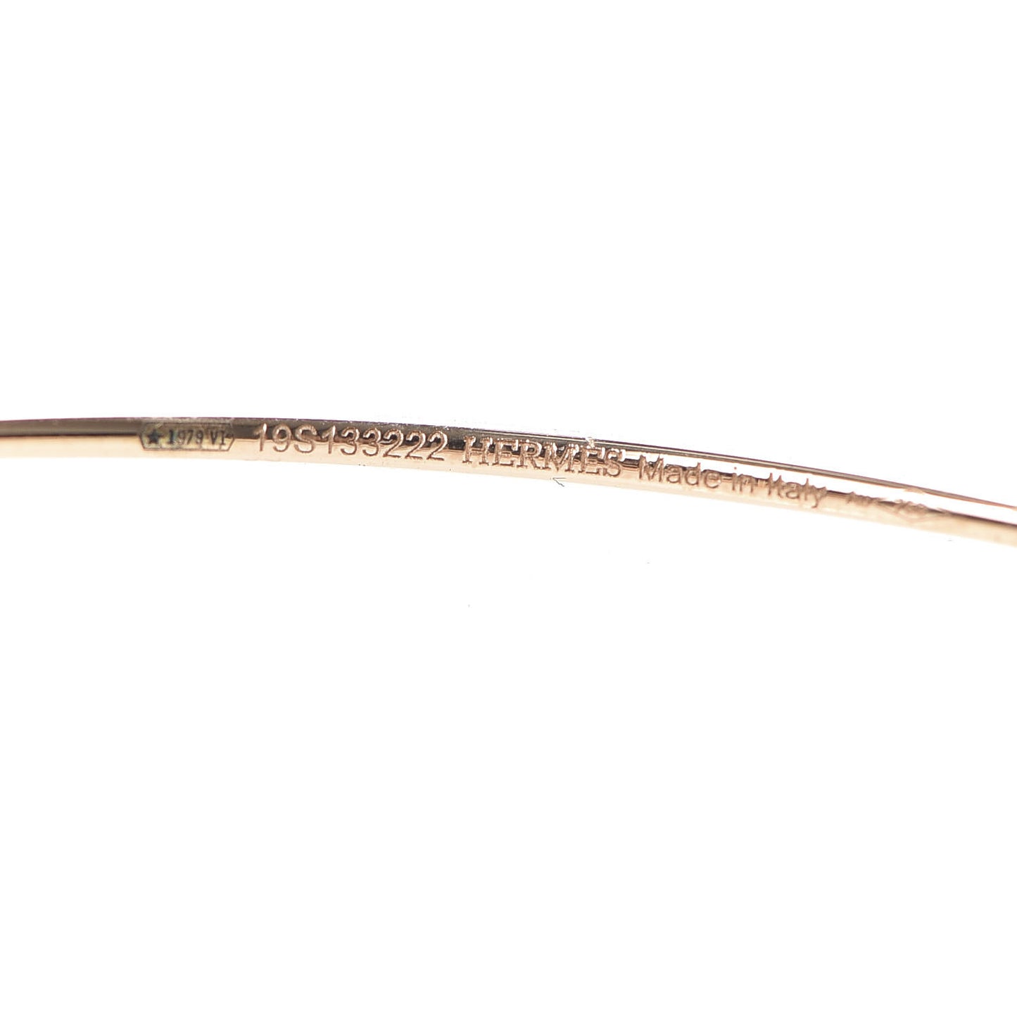18K Rose Gold Filet D'Or Hoop Earrings