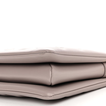 Louis Vuitton Lambskin Embossed Monogram Coussin PM Grey 8 of 8