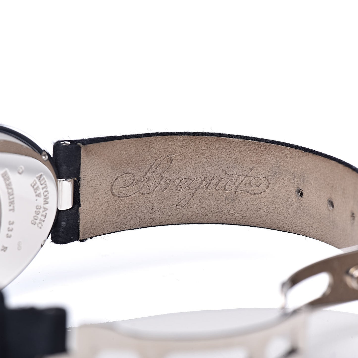 18K White Gold Satin Diamond Bezel Mother of Pearl 29mm Reine de Naples Automatic Watch 8908BB/52/864