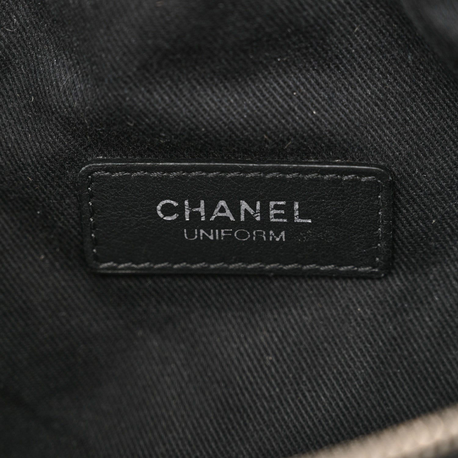 Chanel Calfskin Quilted Waist Belt Bag Black 6 of 11