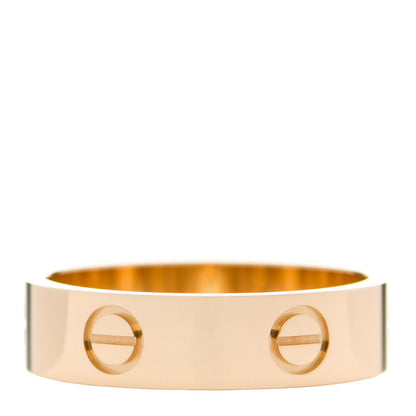 Cartier 18K Yellow Gold 5.5mm LOVE Ring 60 9 3 of 5