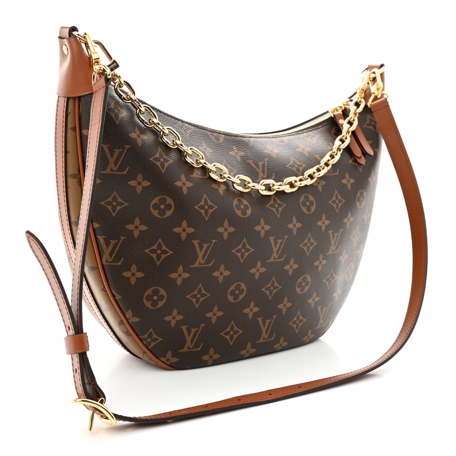 Louis Vuitton Reverse Monogram Loop Hobo 3 of 9