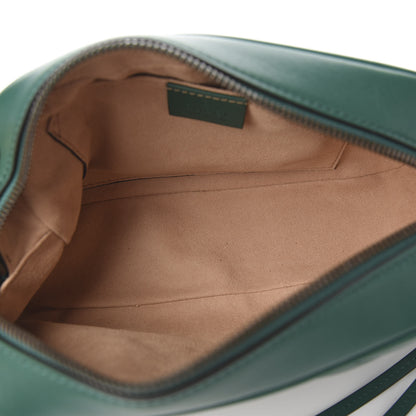 Gucci Calfskin Matelasse Small GG Marmont Chain Shoulder Bag Emerald Green 4 of 9