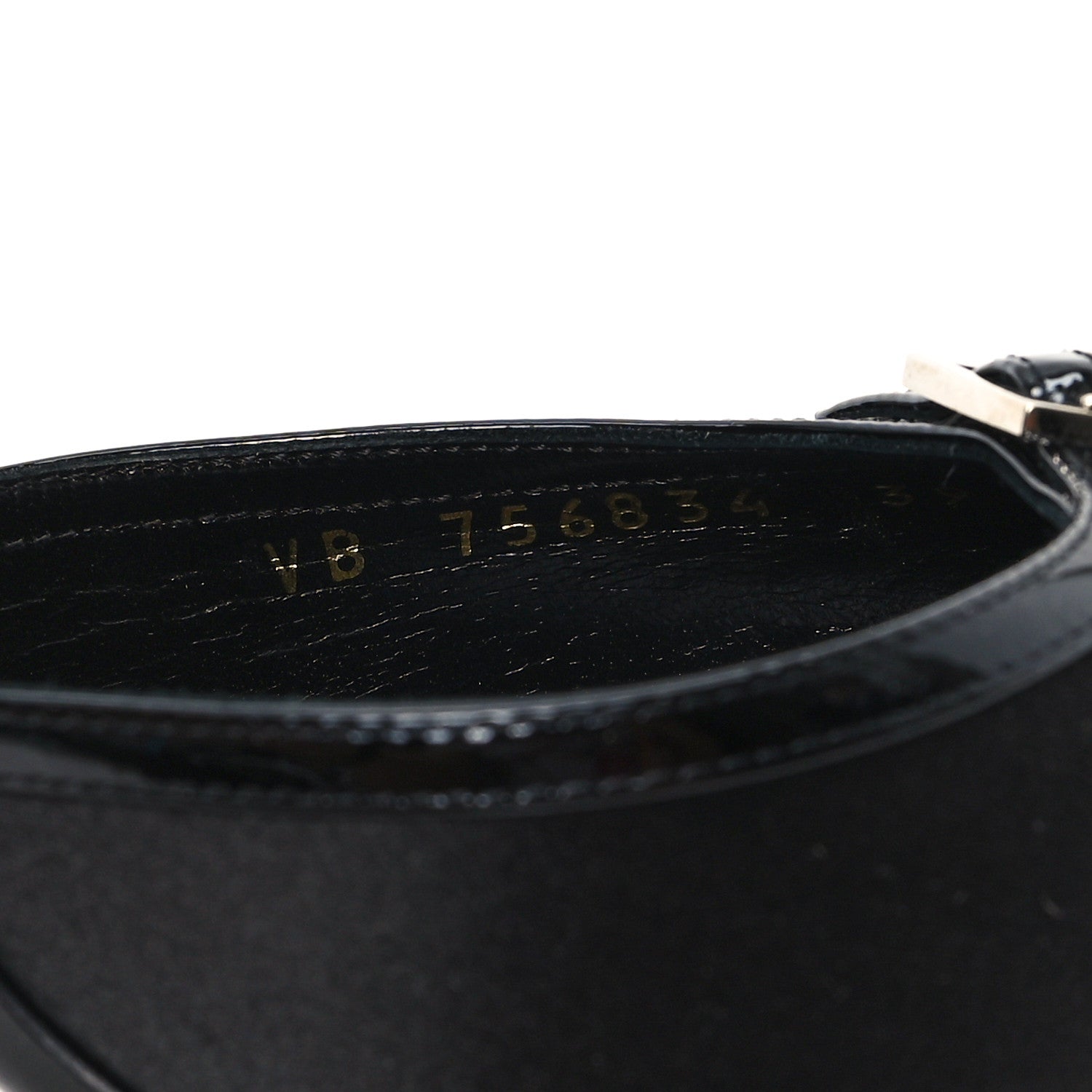 Saint Laurent Crepe Satin Jones 110 Strap Pumps 39 Black 9 of 10