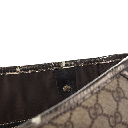 Gucci GG Plus Monogram Medium Joy Tote Gunmetal 11 of 11