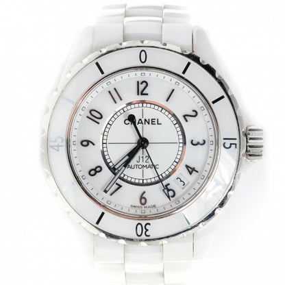 Chanel J12 38mm Ceramic Automatic Watch White 1 of 9
