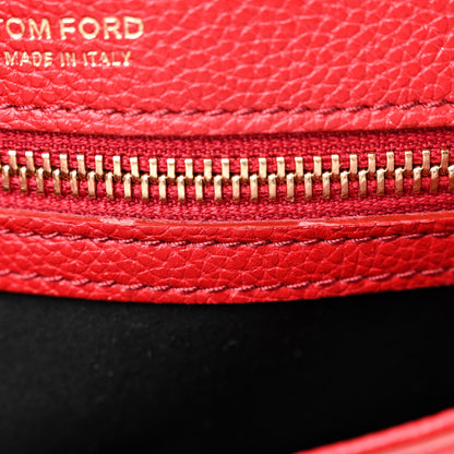 Tom Ford Calfskin Tara Top Handle Bag Red 12 of 12
