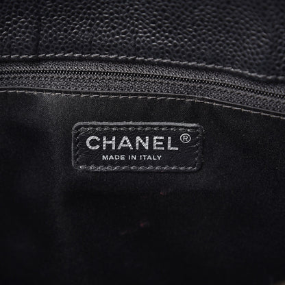 Chanel Caviar Quilted Grand Shopping Tote GST Black 6 of 11