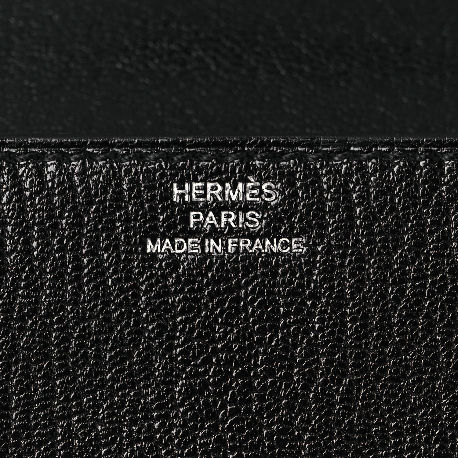 Hermes Chamkila Goatskin Medor To Go Wallet Black 6 of 12