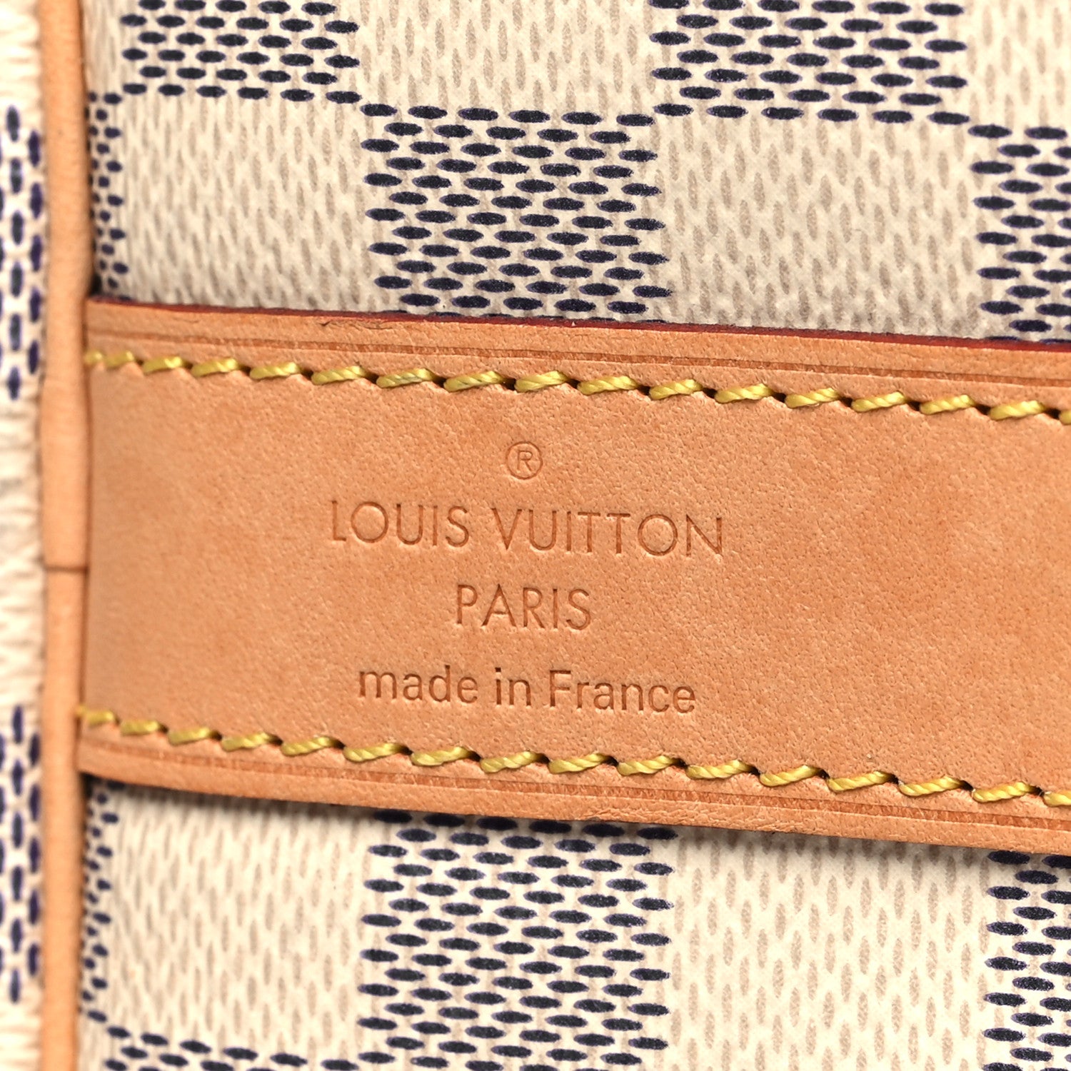 Louis Vuitton Damier Azur Keepall Bandouliere 45 5 of 9