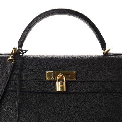 Hermes Togo Kelly Retourne 40 Black 37 of 37
