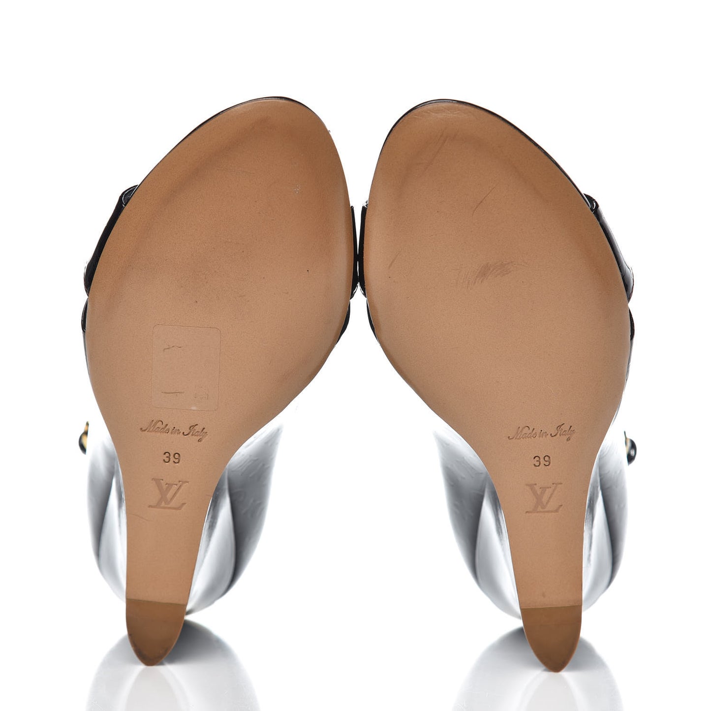 Vernis Slingback Heels 39 Amarante