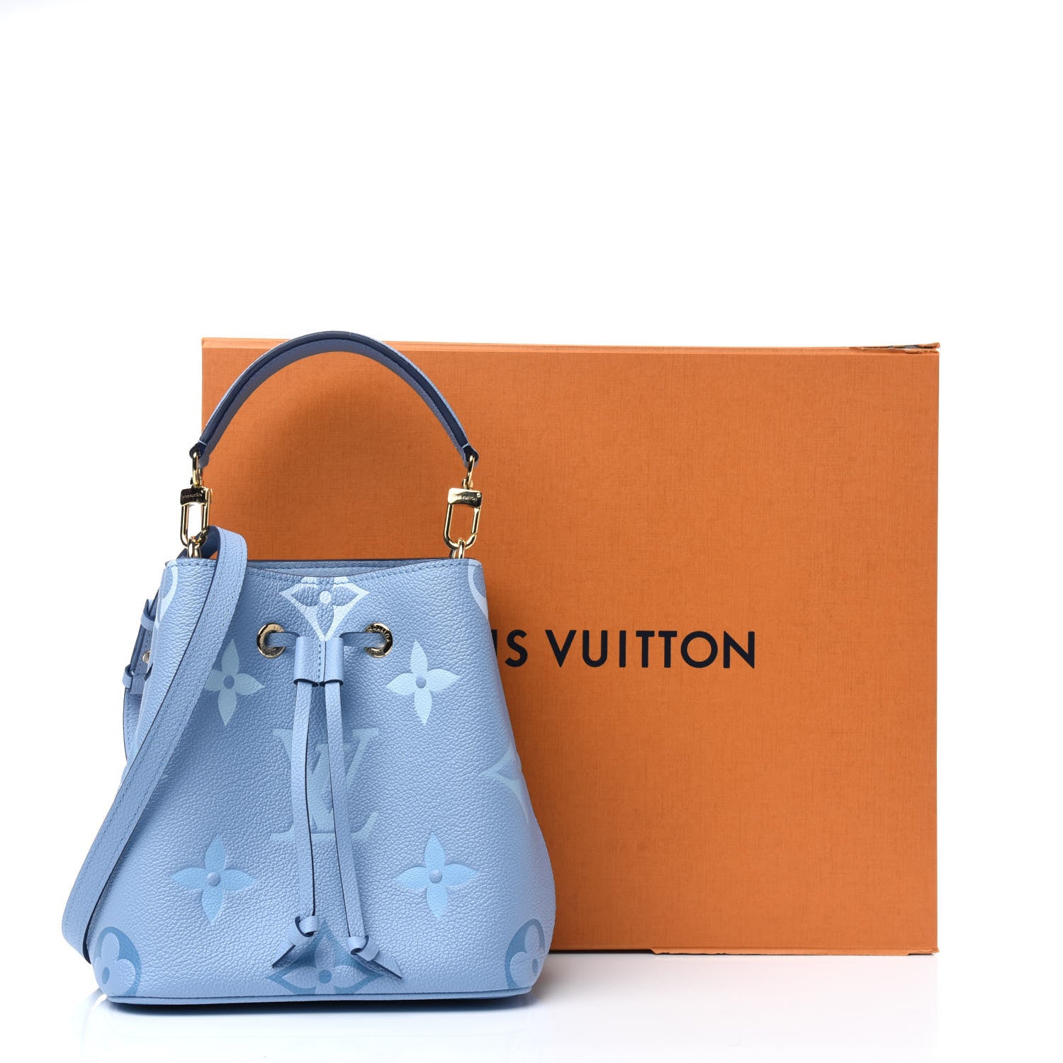 Louis Vuitton Empreinte Monogram Giant By The Pool Neonoe BB Summer Blue 11 of 11