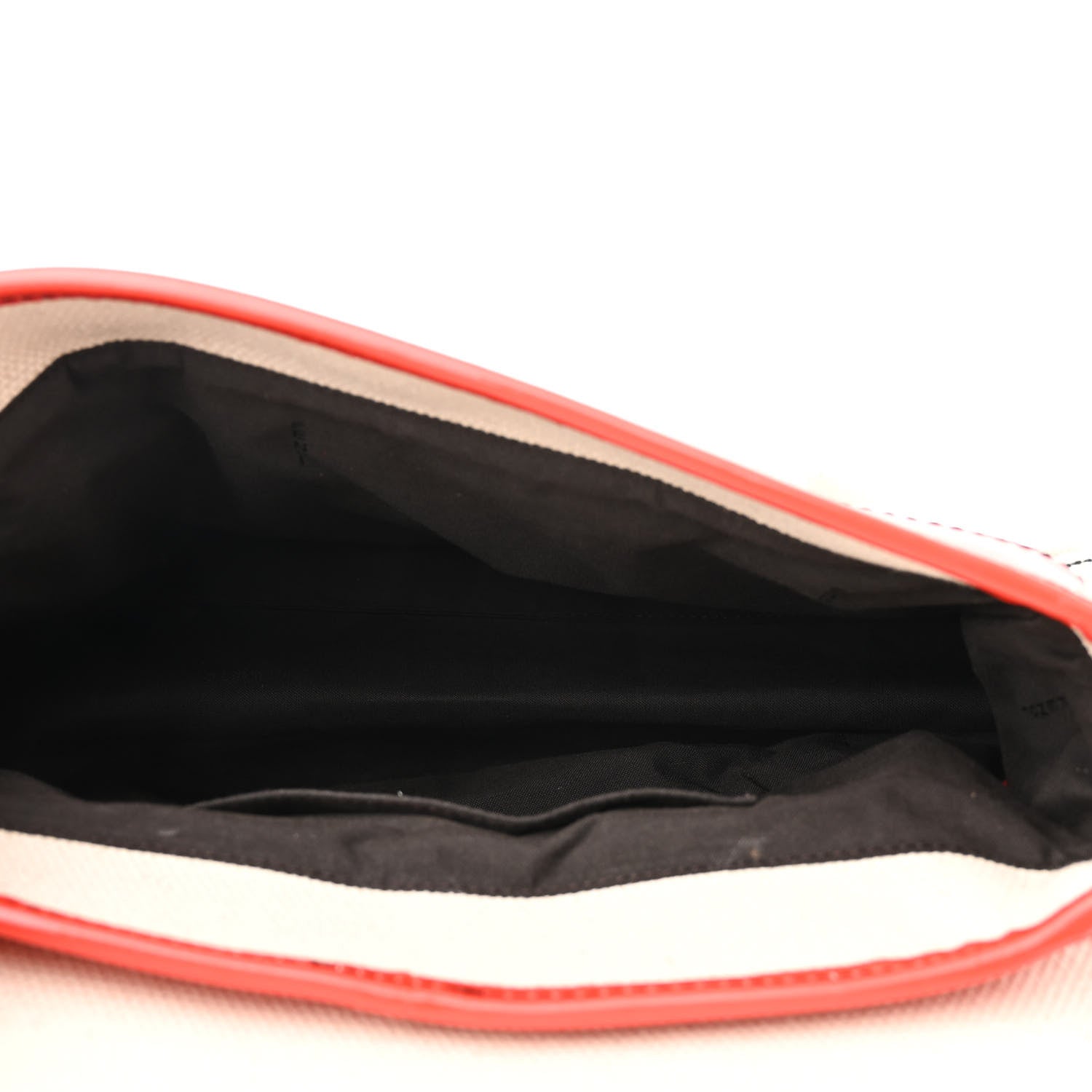 Fendi Canvas Patent B Bag Corda Red 5 of 13